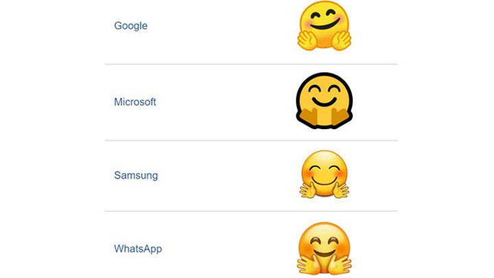 WhatsApp usas el emoji de la carita abrazada Descubre su