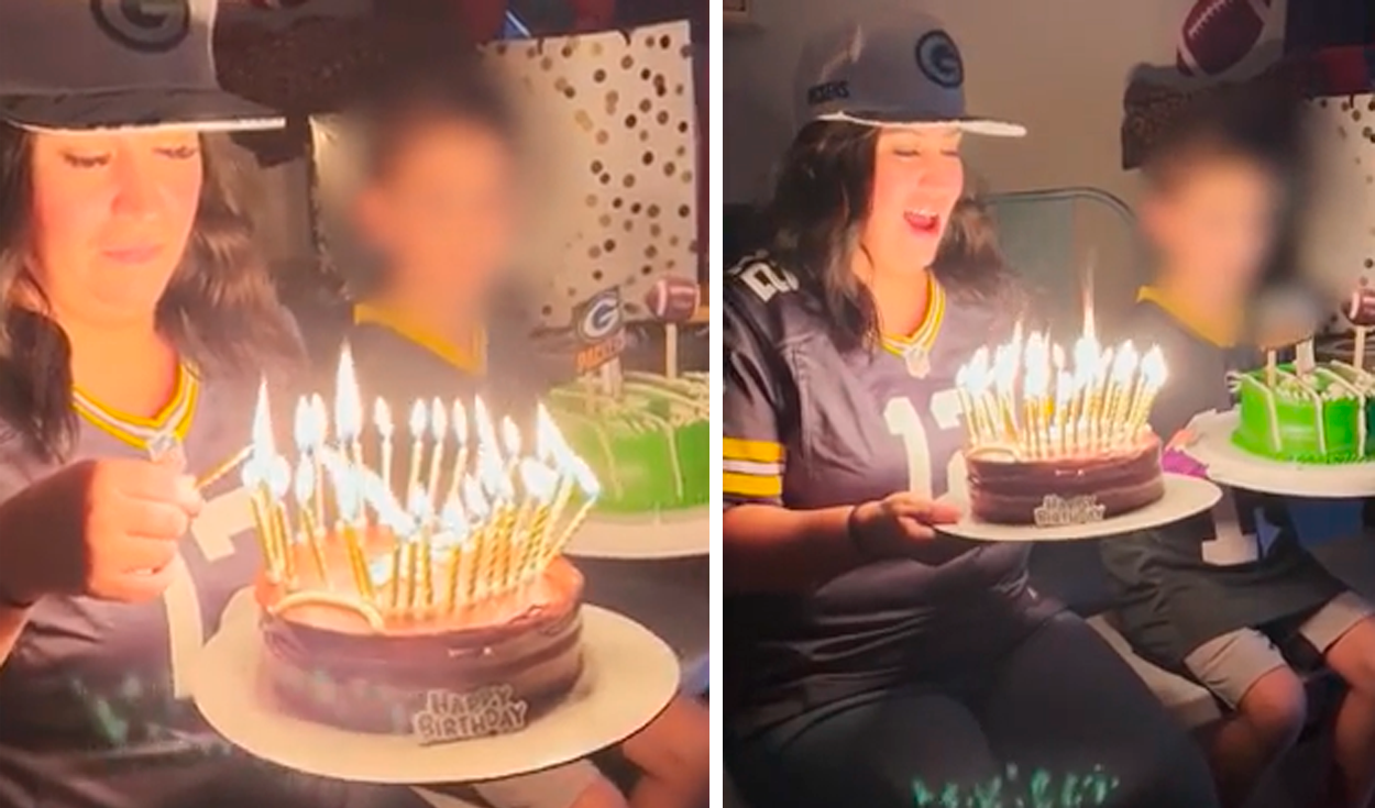 YouTube viral: cabello de mujer se incendia al intentar apagar las velas de  un pastel junto a su hijo | Tendencias | La República