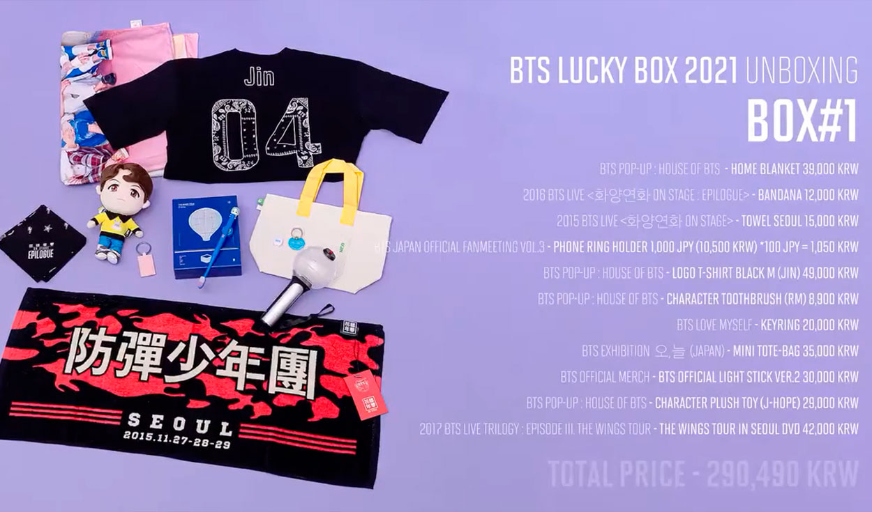 BTS Lucky Box: qué trae, cuándo sale a la venta, unboxing y cómo