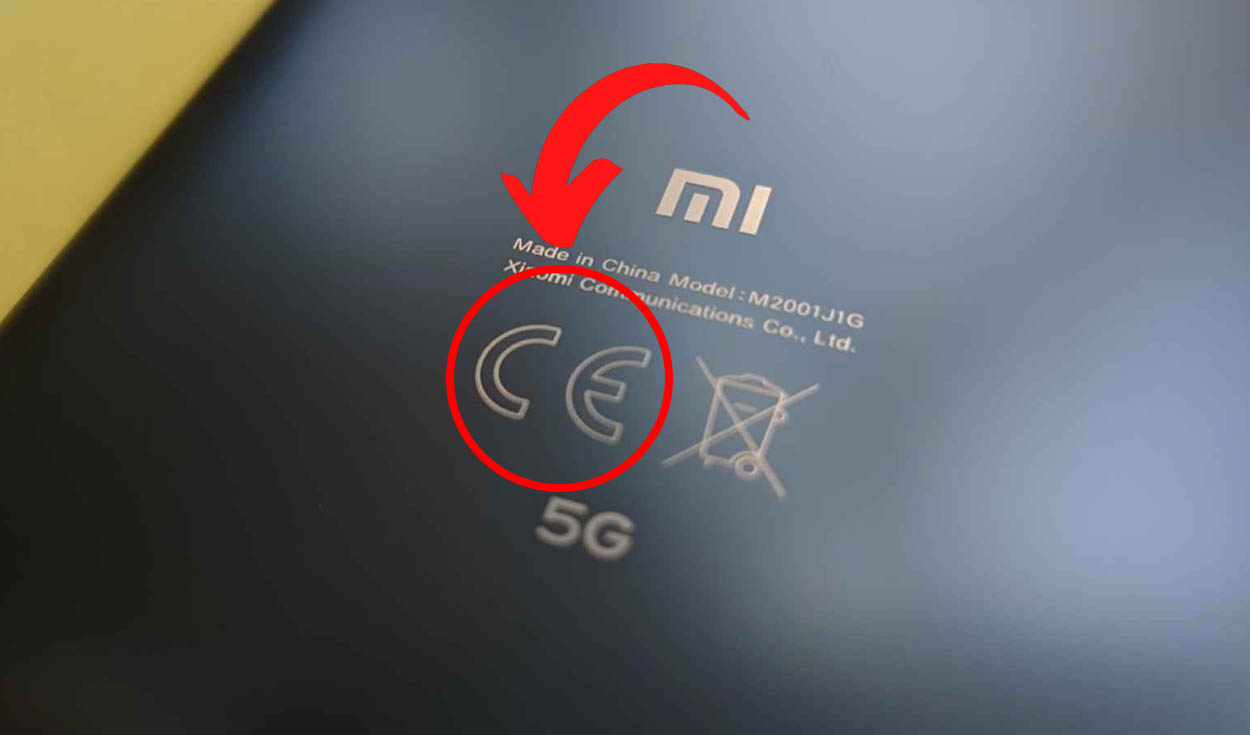 What do the letters CE that appear on the back of your cell phone mean?