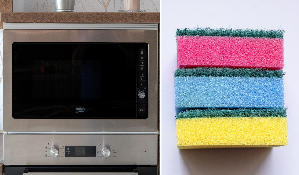 Cómo limpiar y desinfectar una esponja de cocina?