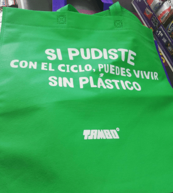 Tambo se suma a la campaña para erradicar el plástico con 'inspiradoras' bolsas  de mercado | medio ambiente | mdga | Sociedad | La República