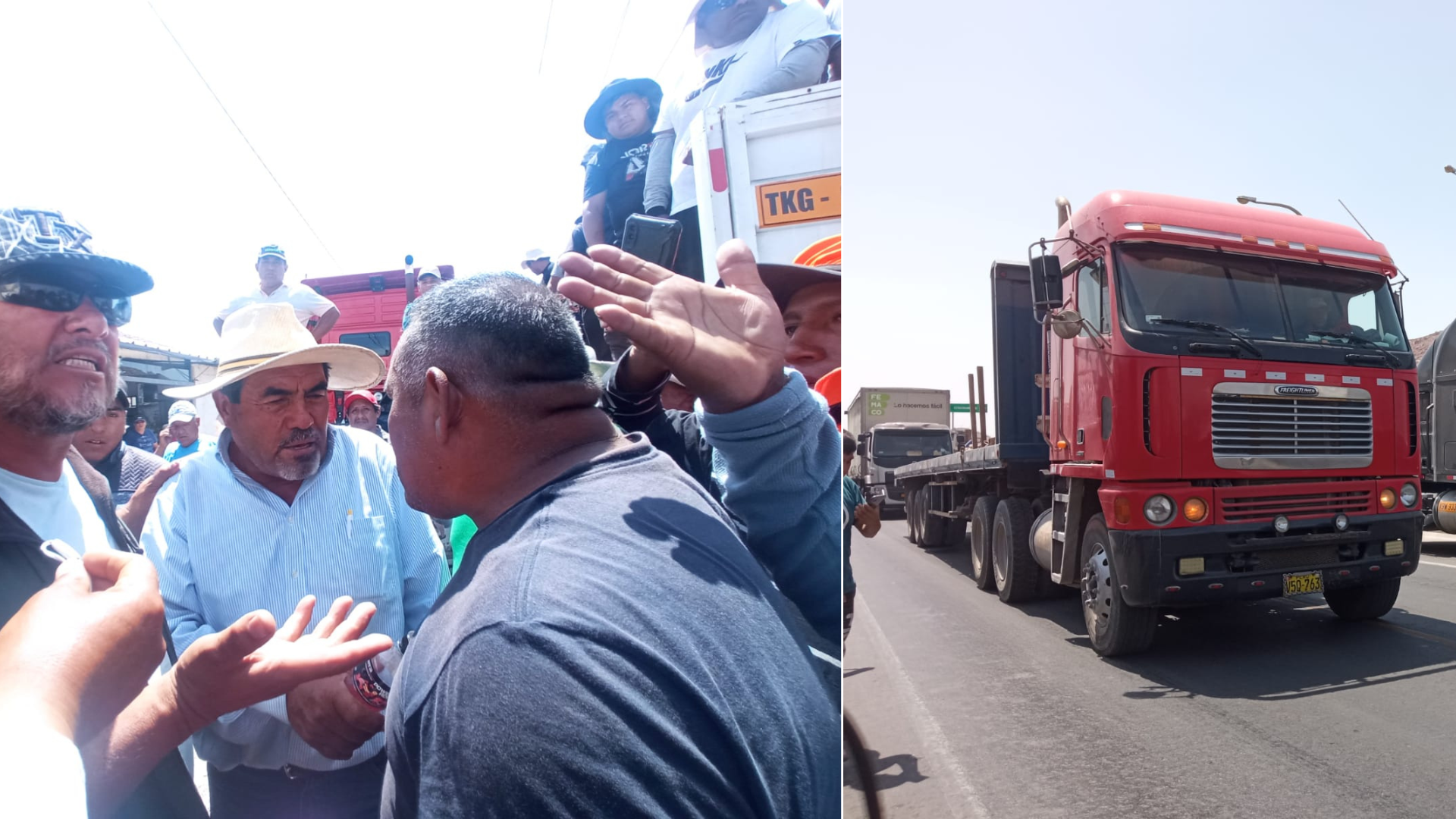 Paro de transportistas en Arequipa: Camioneros aprovechan reunión de  dirigentes para pasar por la Panamericana Sur lrsd | Sociedad | La República