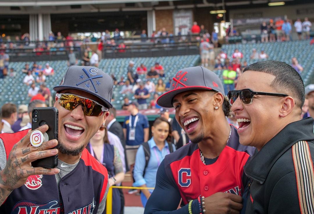 Daddy Yankee & Anuel AA At MLBâ€™s Celebrity Softball Game: See