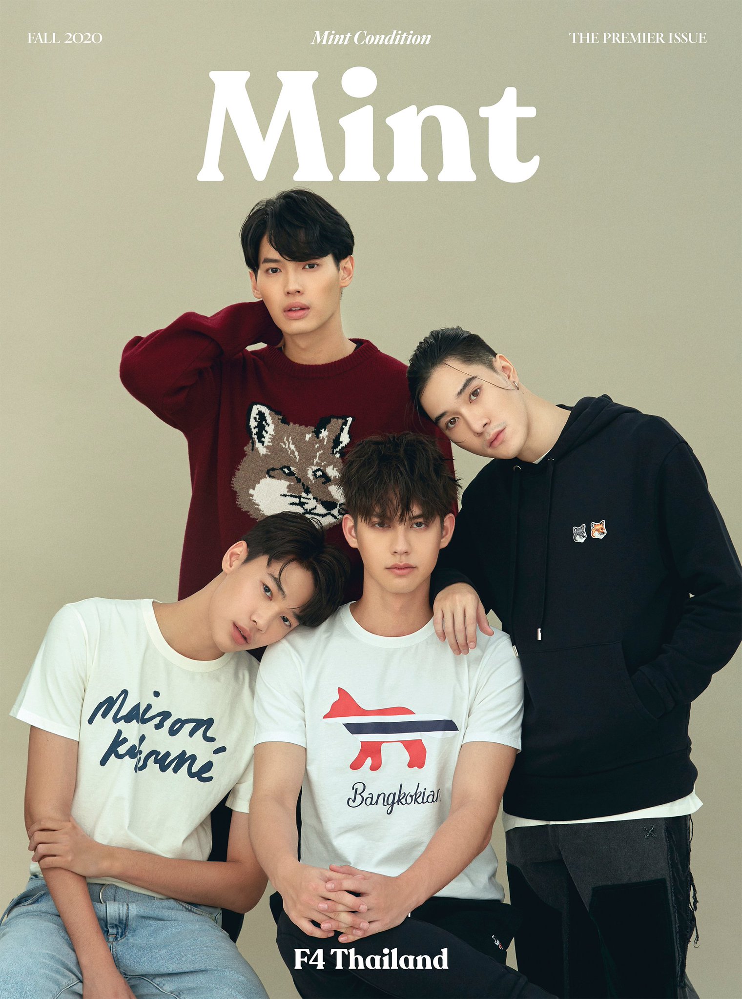【新品】Mint Magazine F4 Bright Win Dew Nani F4 Thailand: actores revelan sus primeras impresiones mutuas en