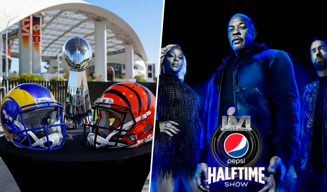 Rams vs Bengals ver gratis el Super Bowl LVI EN VIVO