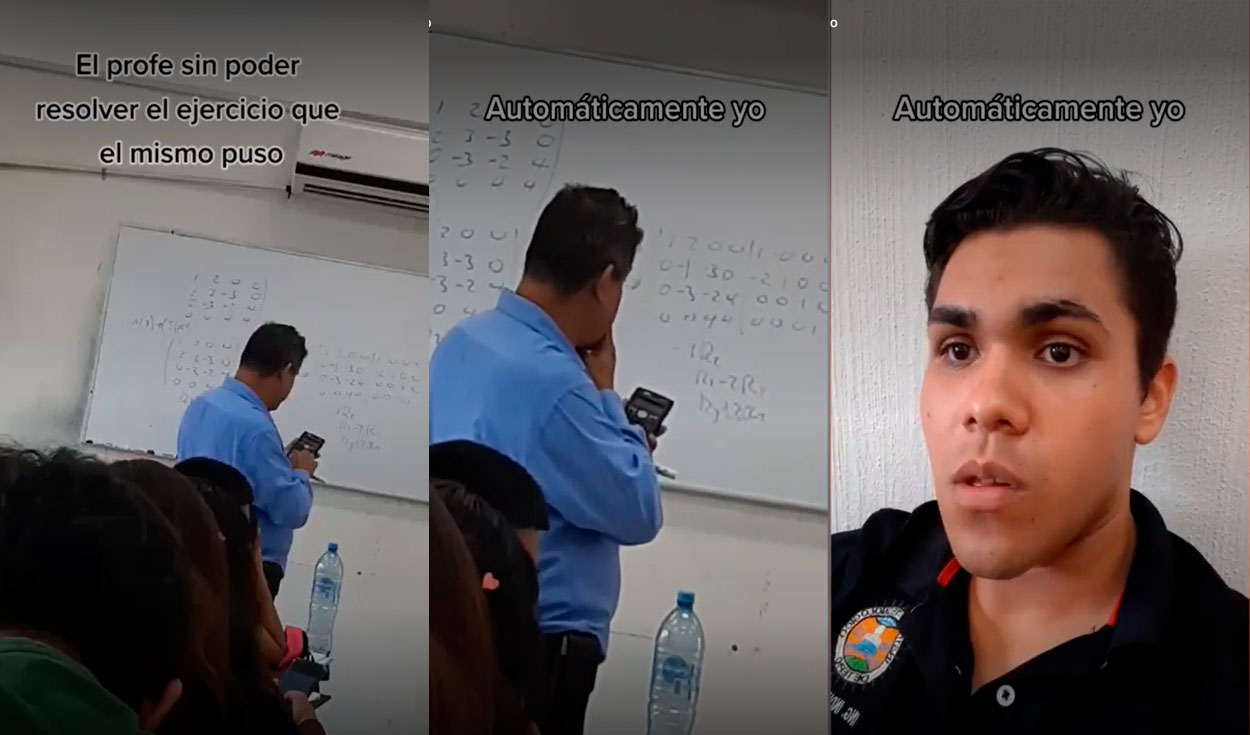 TikTok viral: profesor de Ingeniería plantea difícil ejercicio a sus alumnos  y él tampoco puede resolverlo | Video | Viral | México | Video viral | La  República