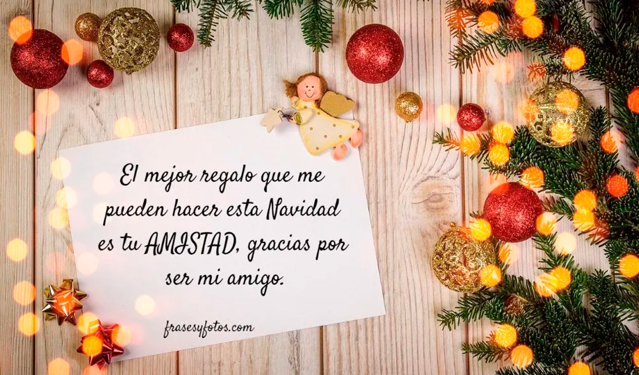 Frases cortas de Navidad: los mejores pensamientos en imágenes para  felicitar en Navidad | Frase de navidad 2022 | 100 Frases navidad | Saludos  para compartir en Navidad | Actualidad | La República