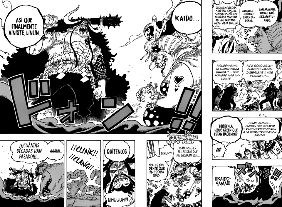 ver anime One Piece manga 987 ESPAÑOL: La caída de Kaido y la llegada de  los Mink, nnda, nnlt, WIKIBOCON