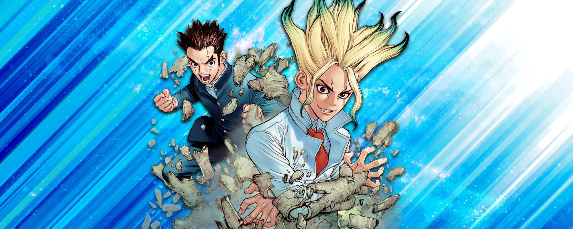 Crunchyroll.la - ¡Dr. STONE revela nuevo arte para celebrar la