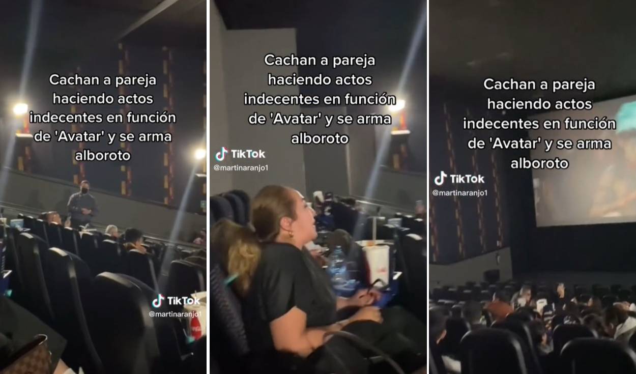 TikTok viral: Captan a pareja haciendo actos impúdicos en el estreno de  “Avatar” y el público queda en “shock” | Sexo | Viral | Redes sociales |  Cine | Video viral | La República