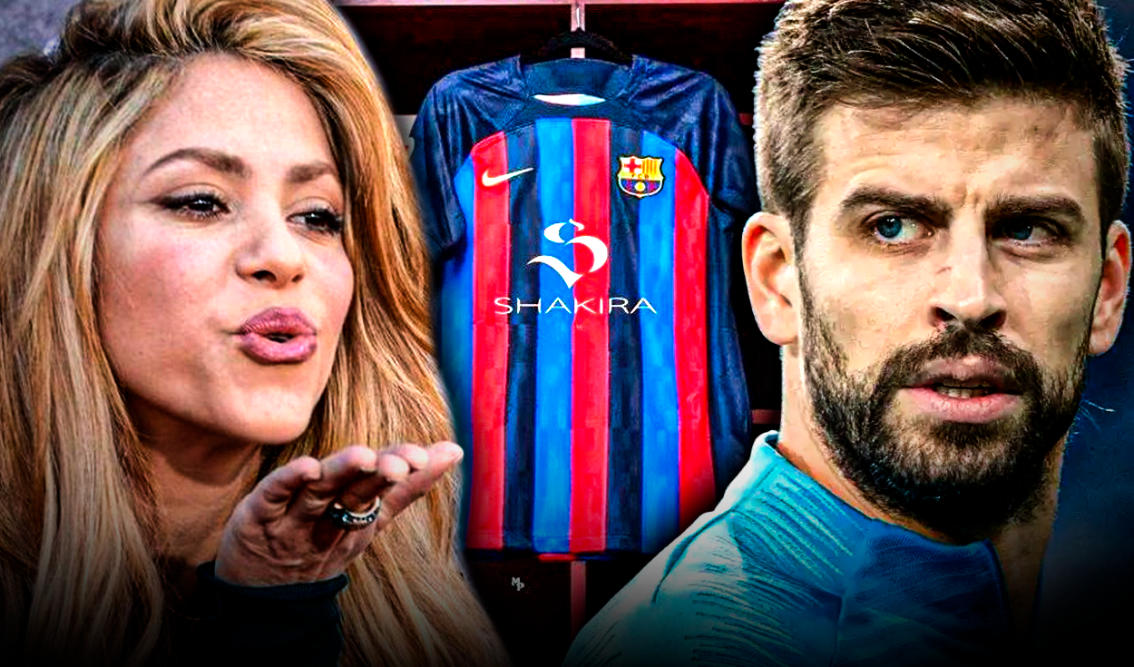 Shakira: usuarios creen que salida de Gerard Pique del FC Barcelona es para  no usar la camiseta con su nombre | Twitter | Espectáculos | La República