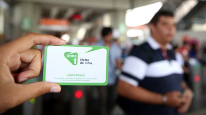 Metro de Lima: Usuarios del tren deben renovar su tarjeta de medio pasaje |  Línea 1 | Sociedad | La República