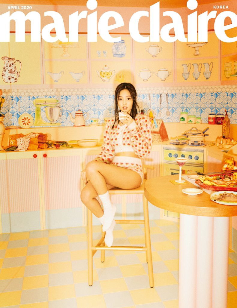 BLACKPINK: Jennie en la portada de la revista Marie Clarie