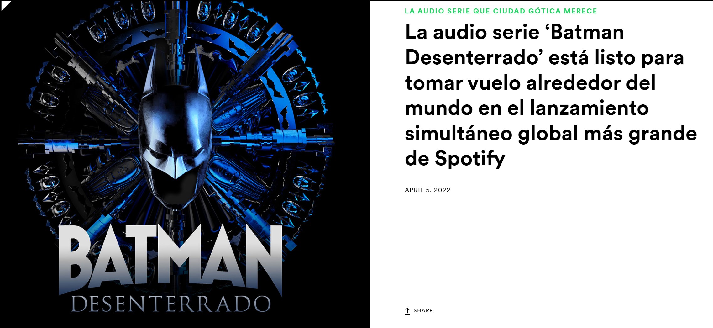 Batman Desenterrado': el actor mexicano Alfonso Herrera será el primer  Bruce Wayne latino en la audioserie de Spotify | Cine y series | La  República