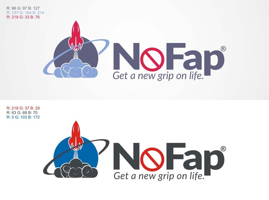 Logos del movimiento 'No Fap'