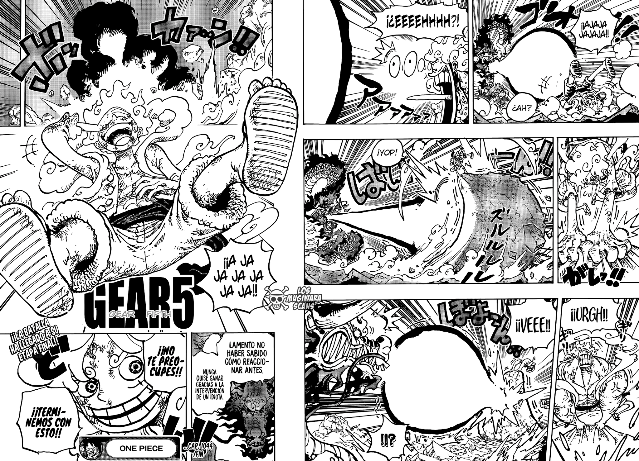 One Piece 1044 - A OUSADIA & ALEGRIA de Joyboy!!! 