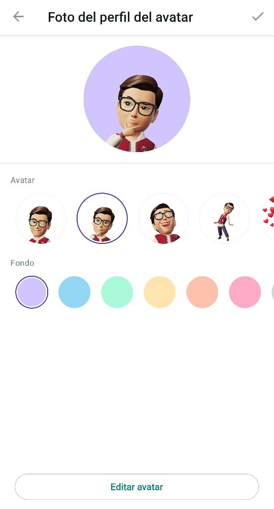 WhatsApp: how to create your avatar to use it as a profile picture or