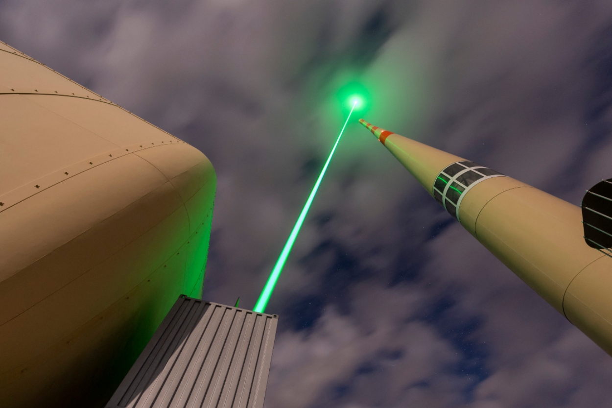 Beam-deflecting laser technology was first introduced in the 1970s.  Since then it has been extensively tested under laboratory conditions.  Photo: AFP