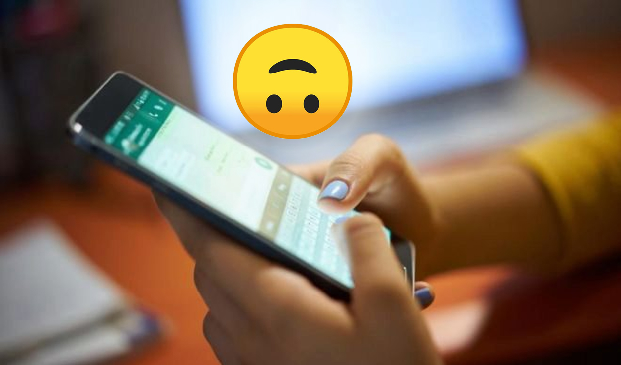 WhatsApp qu significa el emoji de carita feliz al rev s y