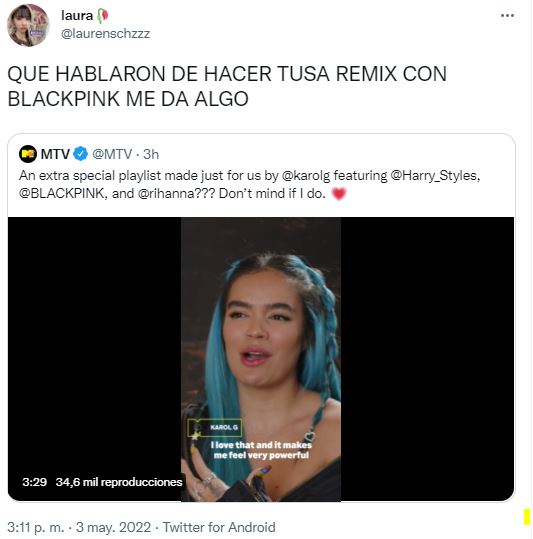 Karol G Wanted BLACKPINK on the 'Tusa' Remix – Here's What Happened