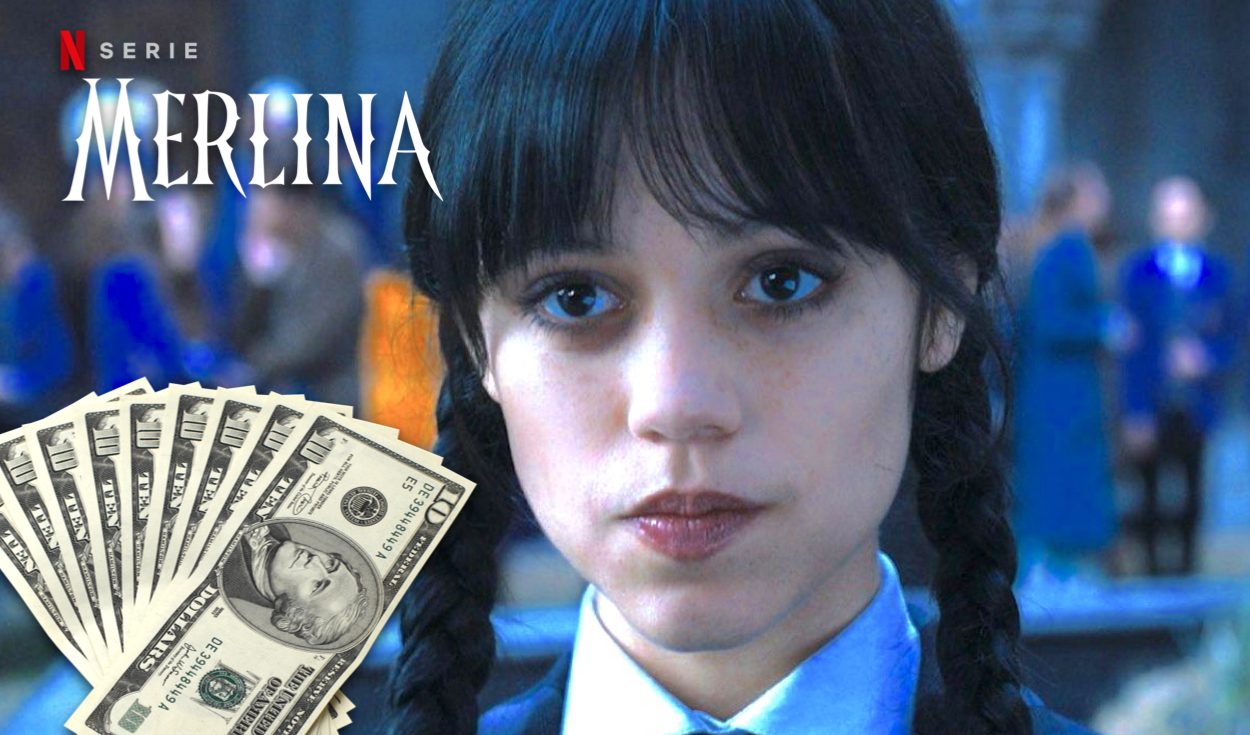 Merlina de Netflix: ¿cuánto ganó Jenna Ortega por protagonizar la exitosa  serie? Este sería su sueldo | Merlina Addams | Netflix | La República