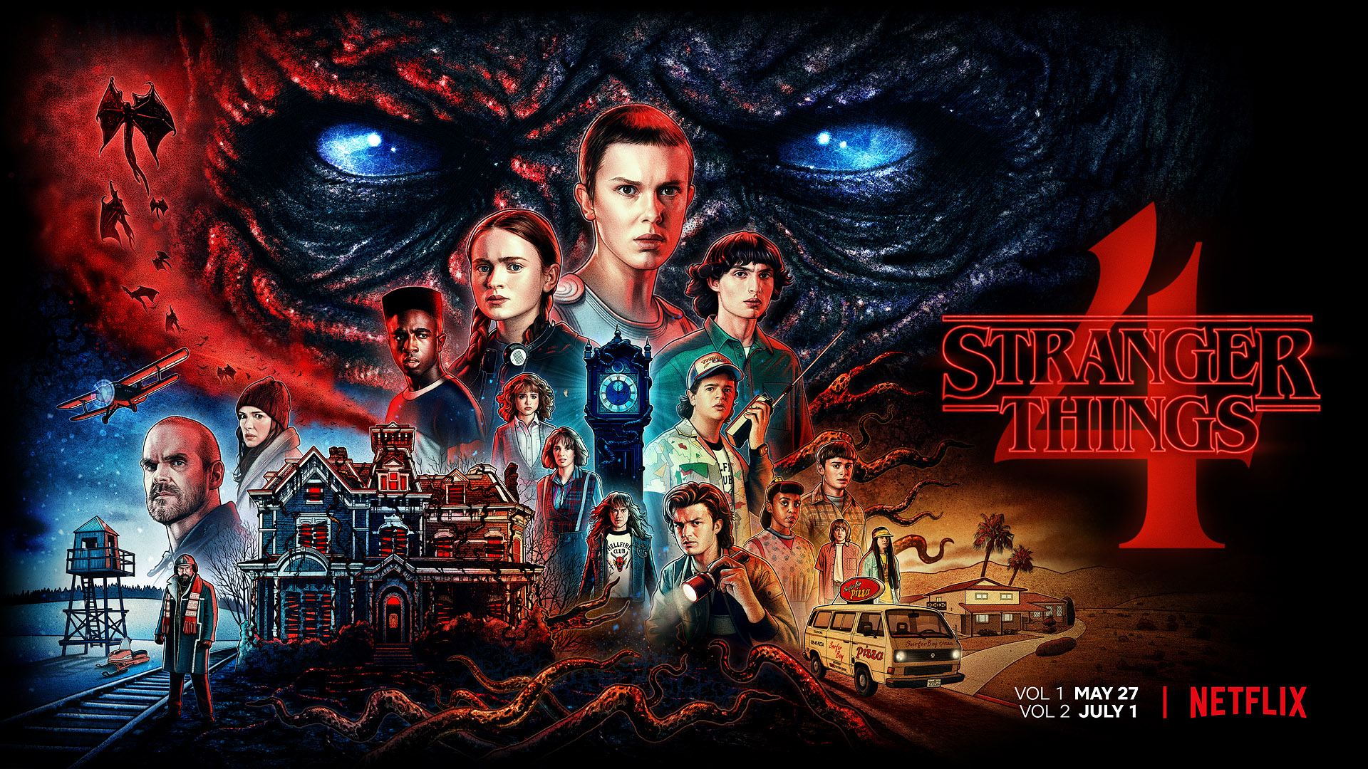 Stranger Things 4 Vol. 2., No estamos listos para lo que vamos a ver en la segunda  parte de la cuarta temporada de 'Stranger Things' 👀, By Netflix