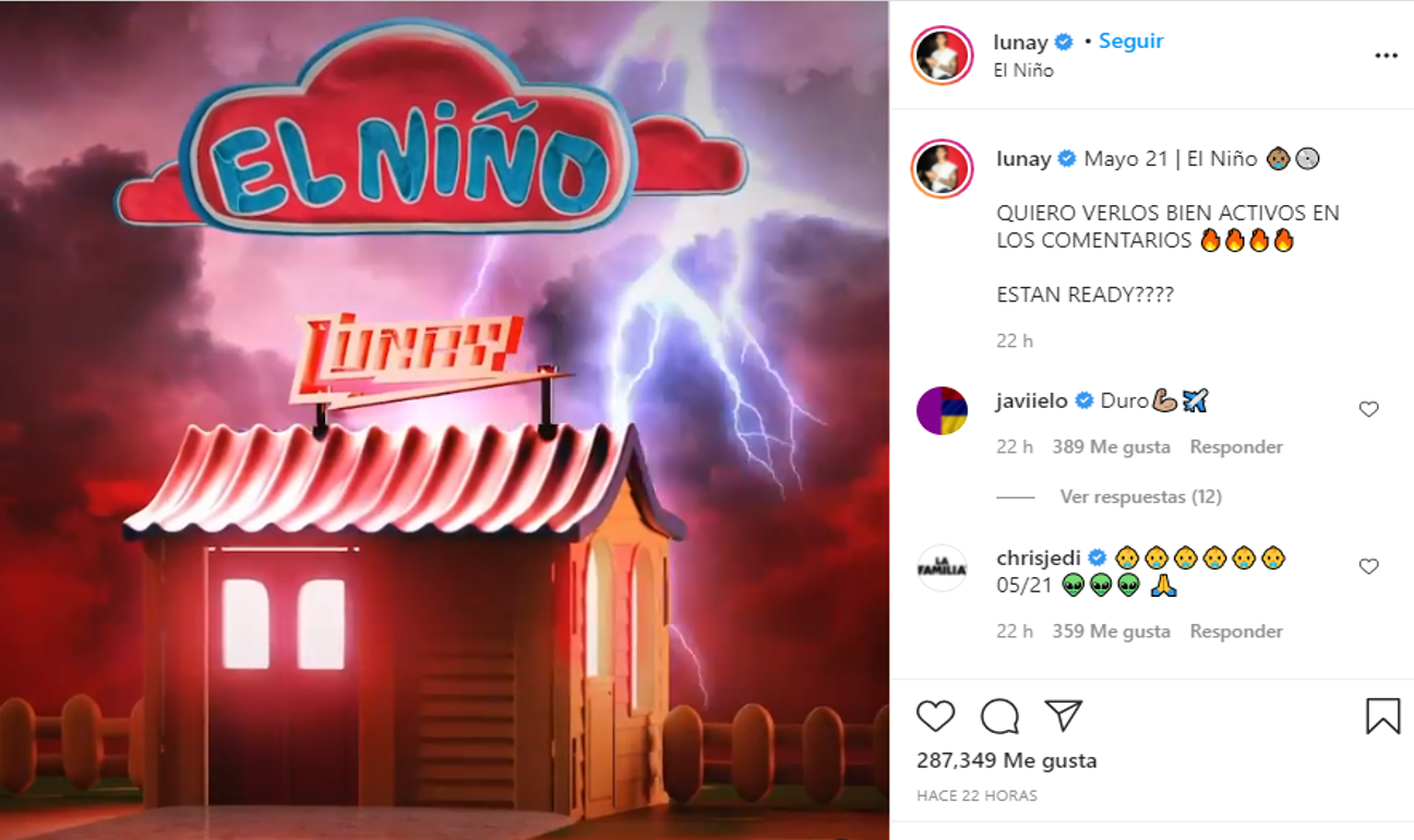 Lunay alista el lanzamiento de su siguiente álbum El niño | Espectáculos |  La República