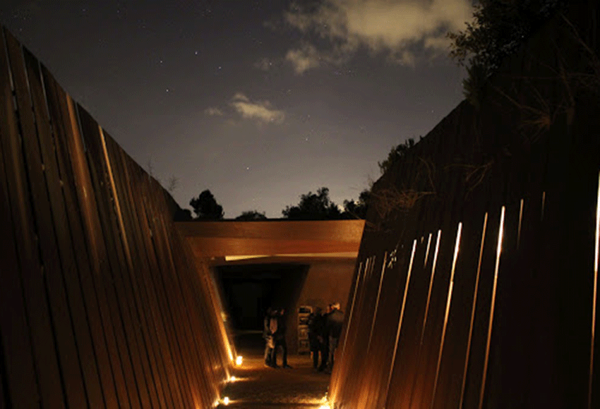 Bodega Bell Lloc, realizada por los arquitectos españoles Rafael Aranda, Carme Pigem y Ramón Vilalta (Foto:Difusión)