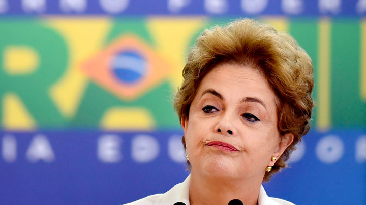 Dilma Rousseff, former president of Brazil.  Photo: AFP.
