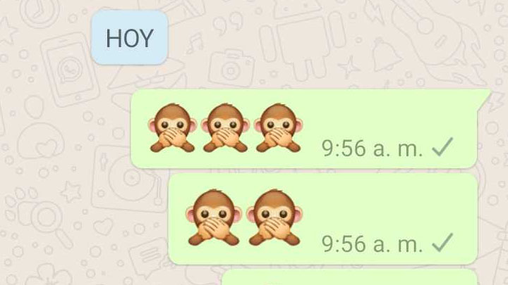 WhatsApp y el misterioso significado del emoji del monito