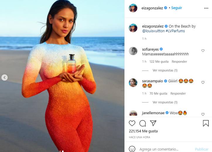 Eiza González es la primera mexicana en ser imagen de Louis Vuitton, Espectáculos
