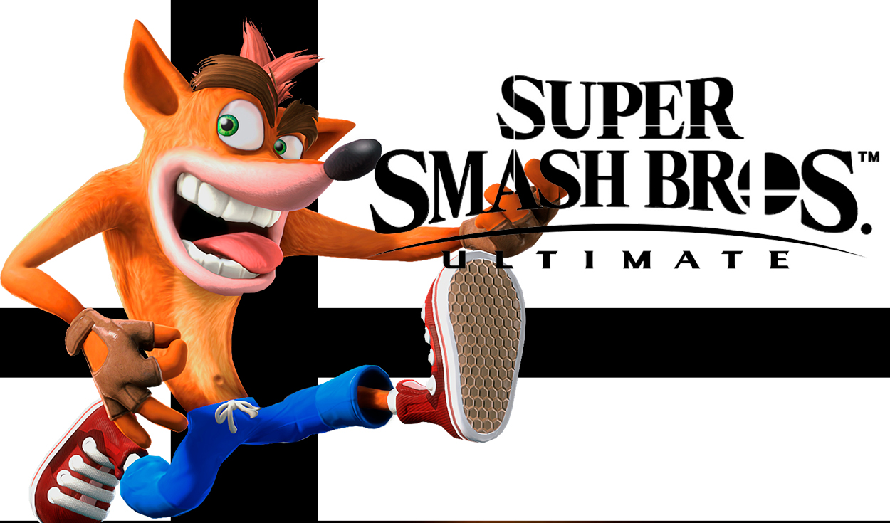 Los desarrolladores de Crash Bandicoot siguen esperando que llegue a Super  Smash Bros. Ultimate