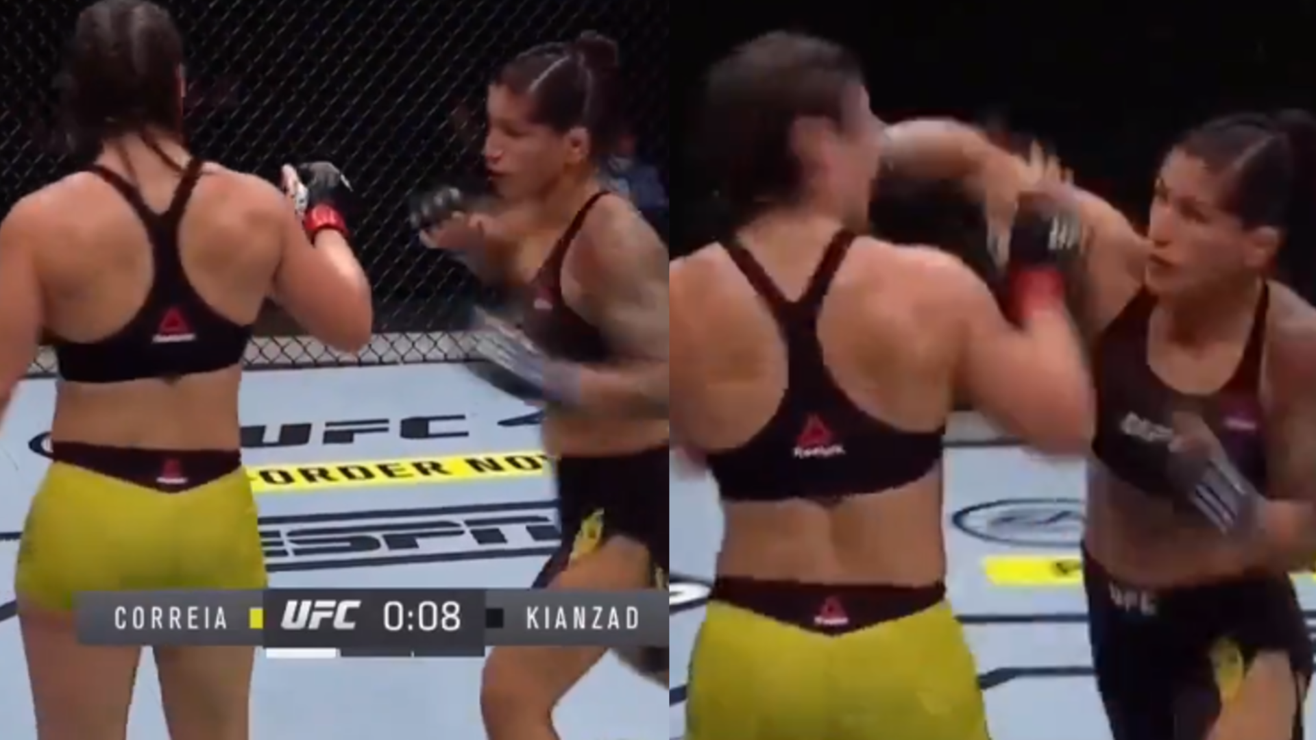 UFC Fight Island 3: Bethe Correia pensó que ya había acabado el round y  casi la noquean | Video | MMA | Pannie Kianzad | Fight Night | Deportes |  La República