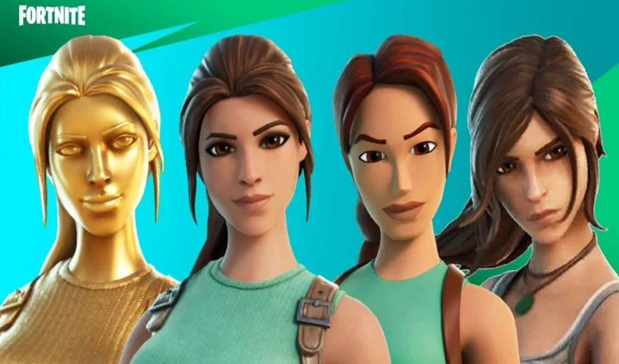 Fortnite: ¿cómo conseguir el skin de oro de Lara Croft totalmente gratis? |  Videojuegos | La República