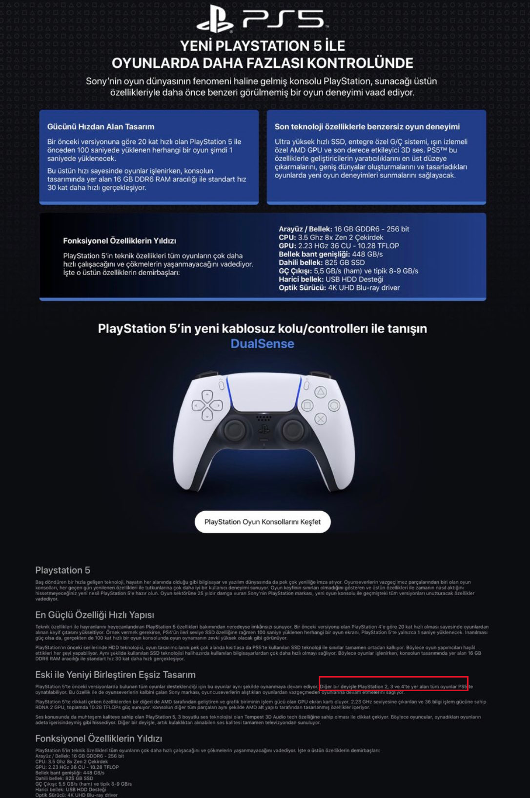 Sony PS5 PlayStation 5 Edición digital consola de juegos + controlador  inalámbrico - 16 GB de RAM GDDR6, SSD de 825 GB, salida 8K de 120 Hz, color
