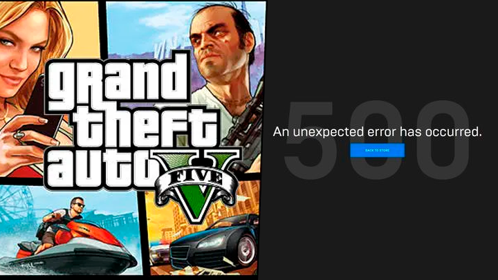 Epic Games Store DOWN: Server error 500 as GTA 5 becomes FREE, Gaming, Entertainment