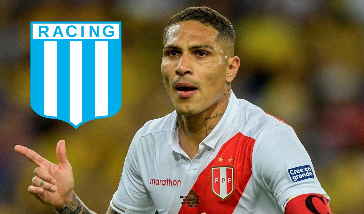 The Peruvian striker would have his first experience in Argentina.  Photo: Composition LR/Peruvian team/Racing Club