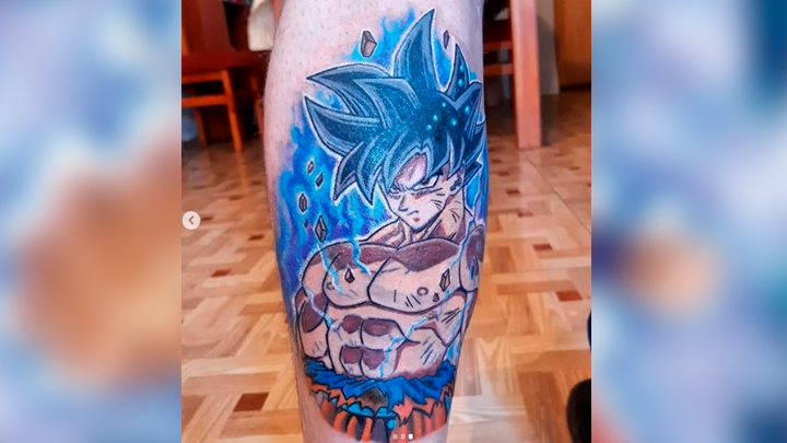Facebook viral: fanático de Dragon Ball Super se hace tatuaje  'hiperrealista' de Gokú en 'ultra instinto' y emociona a miles | Video |  Fotos | face | FB | DBS | tattoo |