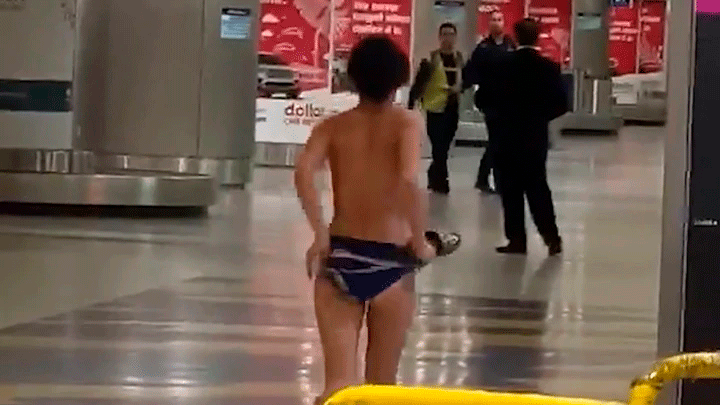 Twitter: Mujer se saca las prendas y queda desnuda en pleno aeropuerto de  Miami | video | EEUU | Estados Unidos | viral | tw | Mundo | La República
