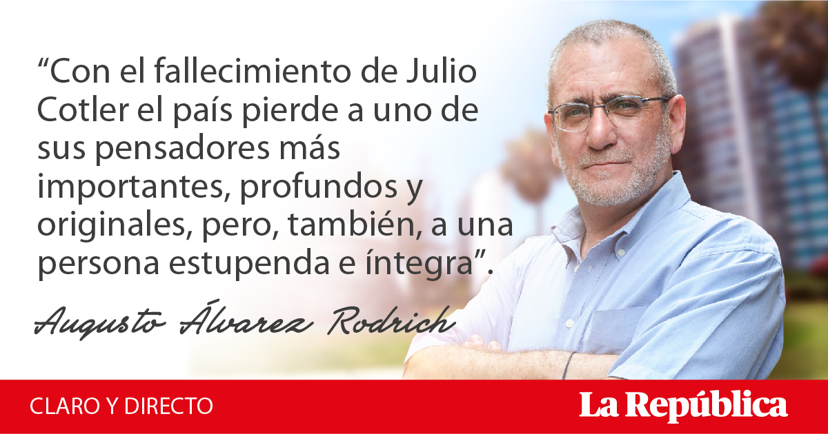 Sesos en la gloria con Julio Cotler | Política | La República