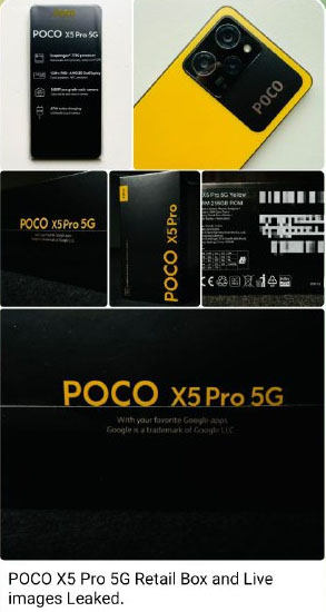 Este es el nuevo POCO X5 Pro 5G: características y diseño