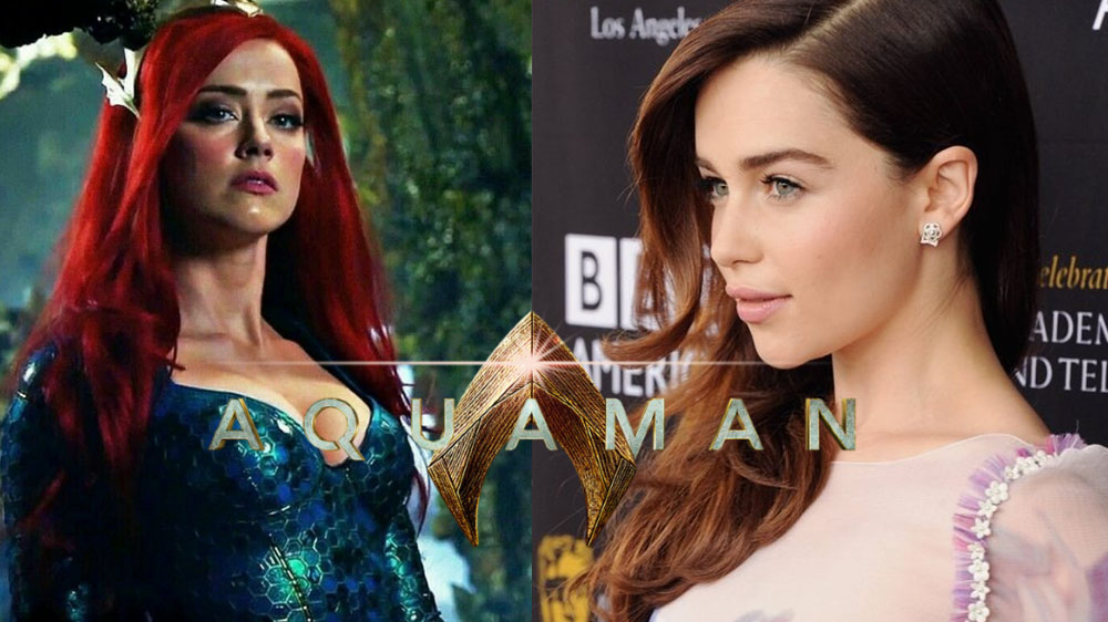 Aquaman 2 : Emilia Clarke aparece como Mera no lugar de Amber Heard !