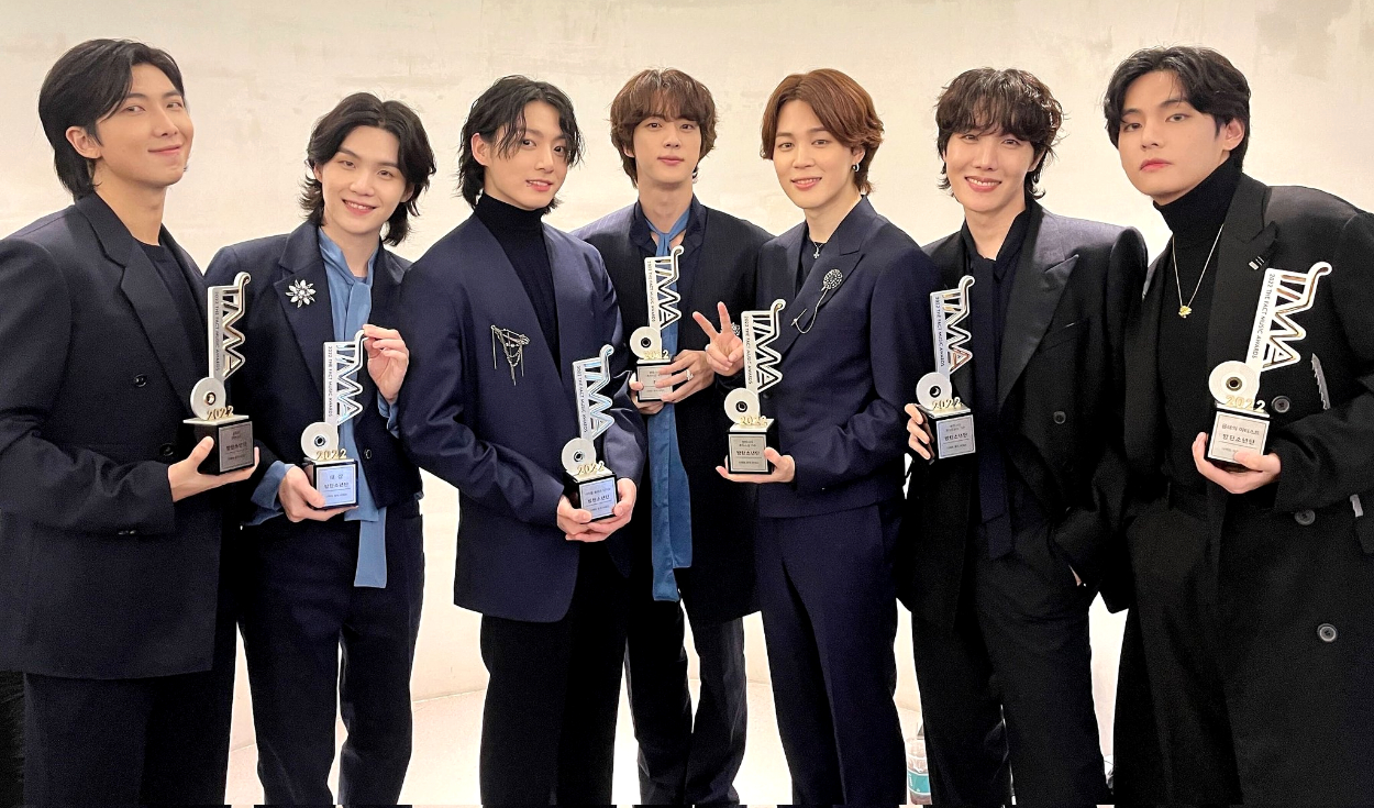BTS en TMA 2022: todos los premios que el grupo ganó en The Fact