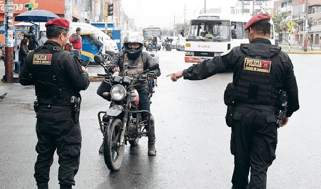 Estado de emergencia: habrá control de PNP y FF. AA. en los ingresos de SJL, SMP y Sullana