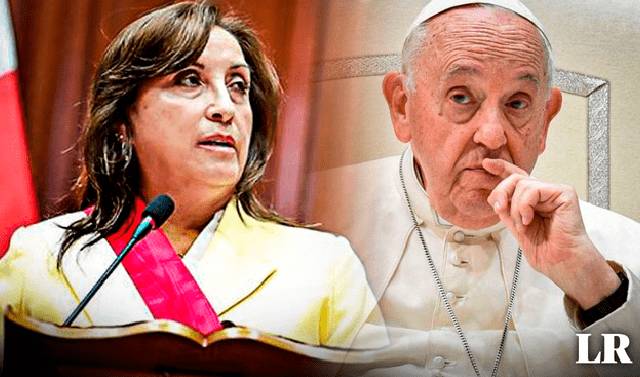 Dina Boluarte pide permiso al Congreso para reunirse con el papa Francisco