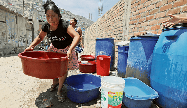 Sedapal: todos los distritos ya cuentan con agua tras dos días de corte
