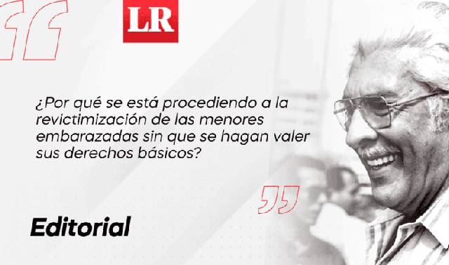 EDITORIAL | El embarazo infantil es tortura EDITORIAL | El embarazo infantil es tortura