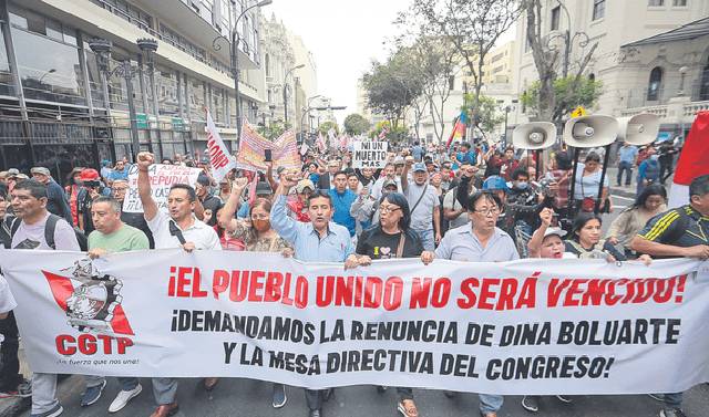 Protestas contra Dina Boluarte: regiones se movilizarán este jueves en rechazo al Gobierno