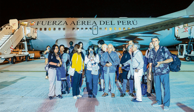 Sanos y salvos: van 42 peruanos repatriados desde Israel